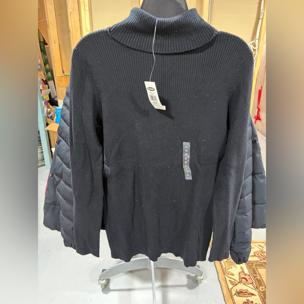 Old Navy Black Maternity TurtleNeck Sweater